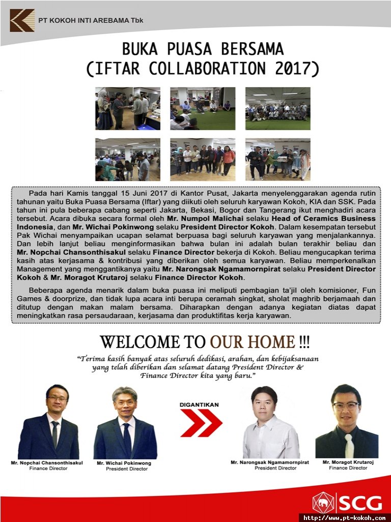 Newsletter Edisi Juni 2017