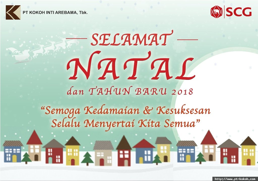 Selamat Natal & Tahun Baru 2018